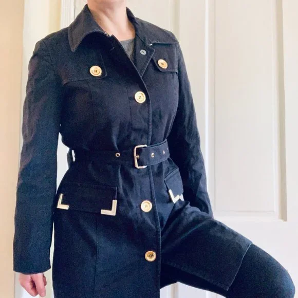 Michael Kors Trench Coat small - Picture 3 of 9